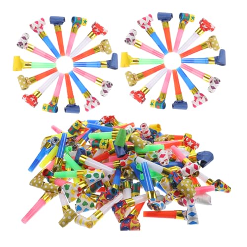 FUNOMOCYA 200 Stück Teiliges Partybläser Bunte Trillerpfeifen Laute Krachmacher für Geburtstag und Erwachsene Partyzubehör als Mitgebsel und Partygeschenk für Mädchen FUNOMOCYA 200 Stück Teiliges Partybläser Bunte Trillerpfeifen Laute Krachmacher für Geburtstag und Erwachsene Partyzubehör als Mitgebsel und Partygeschenk für Mädchen von FUNOMOCYA