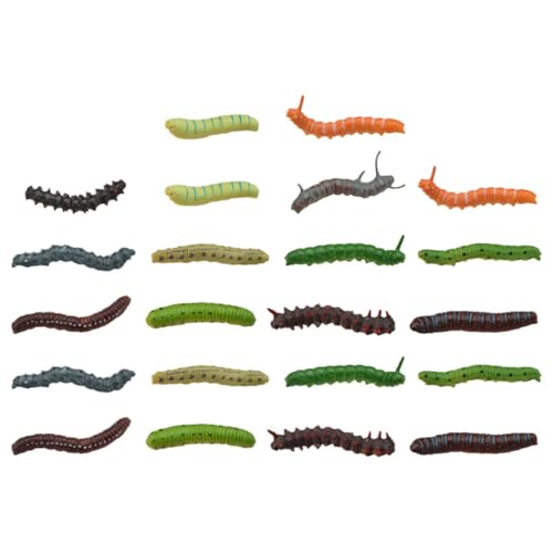 FUNOMOCYA 22 Stück Teiliges Realistische Imitations Raupen Detailgetreu Gestaltete Prank Requisiten zum Streiche Leicht und Tragbar für Halloween und Spaßige Scherze mit Freunden FUNOMOCYA 22 Stück Teiliges Realistische Imitations Raupen Detailgetreu Gestaltete Prank Requisiten zum Streiche Leicht und Tragbar für Halloween und Spaßige Scherze mit Freunden von FUNOMOCYA