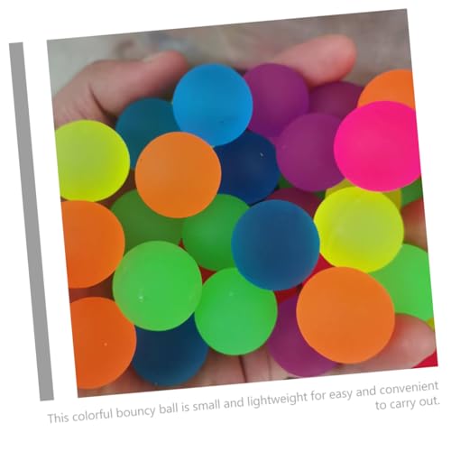 FUNOMOCYA 24 Stück Teiliges Leuchtender Solider Bouncy Balls mit Mattoberfläche Zufällige Farben Elastische Springbälle für Partygeschenke Kinderspielzeug The dark Spielspaß Zufällige Farbe FUNOMOCYA 24 Stück Teiliges Leuchtender Solider Bouncy Balls mit Mattoberfläche Zufällige Farben Elastische Springbälle für Partygeschenke Kinderspielzeug The dark Spielspaß Zufällige Farbe von FUNOMOCYA