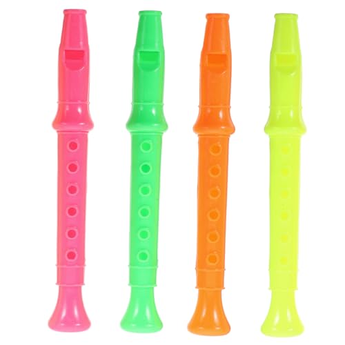 FUNOMOCYA 24 Stück Teiliges Pfeifenspielzeug für Bunte Flöten mit Unterschiedlichen Klängen Pädagogisches Musikspielzeug Stimm und Rhythmuserkennung für Jungen und Mädchen von FUNOMOCYA