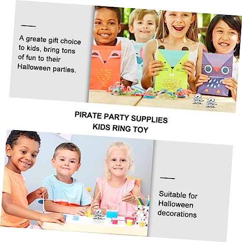 FUNOMOCYA 24 Stück Teiliges Piraten Ringe für Silberfarbene Kunststoffspielzeuge als Halloween Kostümzubehör Piraten Mottoparty Dekoration und Kindergeburtstagsspielzeug FUNOMOCYA 24 Stück Teiliges Piraten Ringe für Silberfarbene Kunststoffspielzeuge als Halloween Kostümzubehör Piraten Mottoparty Dekoration und Kindergeburtstagsspielzeug von FUNOMOCYA