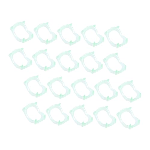 FUNOMOCYA 25 Stück Teiliges Halloween Cosplay Fluoreszierende Fake Zähne Teufelszähne Leuchtend Horror Party Requisite Sicher Wiederverwendbar für Gruseldekoration und Kostüm FUNOMOCYA 25 Stück Teiliges Halloween Cosplay Fluoreszierende Fake Zähne Teufelszähne Leuchtend Horror Party Requisite Sicher Wiederverwendbar für Gruseldekoration und Kostüm von FUNOMOCYA