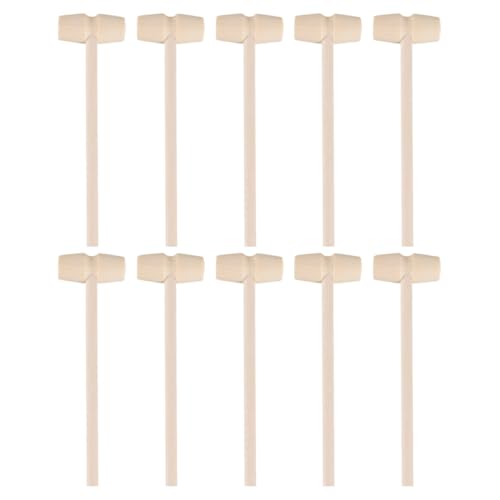 FUNOMOCYA 25 Stück Teiliges Set Mini Hämmer aus Naturholz Sicher und Robust für Muschelkrebse Meeresfrüchte Zerbrechen DIY Basteln und Lernspaß FUNOMOCYA 25 Stück Teiliges Set Mini Hämmer aus Naturholz Sicher und Robust für Muschelkrebse Meeresfrüchte Zerbrechen DIY Basteln und Lernspaß von FUNOMOCYA