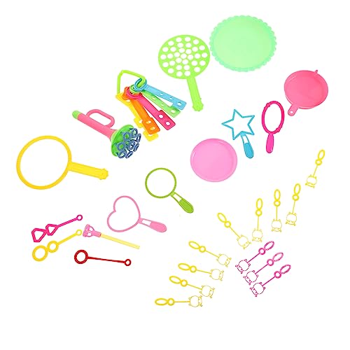 FUNOMOCYA 26 Stück Teiliges Bubble Stick mit Langlebigem Griff Formen Horn Rund Stern Schlüssel mit Runden Trays Kindersicheres Material für Sommerparty Outdoor Beach Bubble Zufällige Farbe FUNOMOCYA 26 Stück Teiliges Bubble Stick mit Langlebigem Griff Formen Horn Rund Stern Schlüssel mit Runden Trays Kindersicheres Material für Sommerparty Outdoor Beach Bubble Zufällige Farbe von FUNOMOCYA
