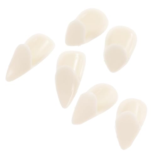 FUNOMOCYA 3 Paare Vampirzähne in Realistische Halloween Kostüm Fangs für Cosplay Party Unisex Sicher und Ungiftig Ohne Kleber Verpackt in Klarem Etui FUNOMOCYA 3 Paare Vampirzähne in Realistische Halloween Kostüm Fangs für Cosplay Party Unisex Sicher und Ungiftig Ohne Kleber Verpackt in Klarem Etui von FUNOMOCYA