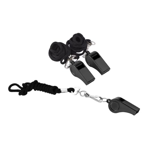 FUNOMOCYA 3 STÜCKE Teiliges Pfeifen aus Robustem Kunststoff mit Lanyard Laute Schiedsrichter und Trainerpfeifen für Sport Notfall und Outdoor Geeignet für Lehrer Rettungskräfte FUNOMOCYA 3 STÜCKE Teiliges Pfeifen aus Robustem Kunststoff mit Lanyard Laute Schiedsrichter und Trainerpfeifen für Sport Notfall und Outdoor Geeignet für Lehrer Rettungskräfte von FUNOMOCYA