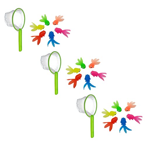 FUNOMOCYA 3 Sätze Badespielzeug Goldfisch aus Weichem Material Bunte Cartoon Wasserspielzeuge für Pädagogisch Sicher und Langlebig für Badewanne und Kinderparty Zufällige Zufällige Farbe FUNOMOCYA 3 Sätze Badespielzeug Goldfisch aus Weichem Material Bunte Cartoon Wasserspielzeuge für Pädagogisch Sicher und Langlebig für Badewanne und Kinderparty Zufällige Zufällige Farbe von FUNOMOCYA