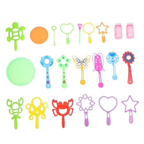 FUNOMOCYA 3 Sätze Buntes Seifenblasen Set Teiliges Set mit Großen Seifenblasenstäben für Erwachsene für Outdoor Aktivitäten Partys und Spiele im Freien Zufällige Farbe Zufällige Farbe FUNOMOCYA 3 Sätze Buntes Seifenblasen Set Teiliges Set mit Großen Seifenblasenstäben für Erwachsene für Outdoor Aktivitäten Partys und Spiele im Freien Zufällige Farbe Zufällige Farbe von FUNOMOCYA