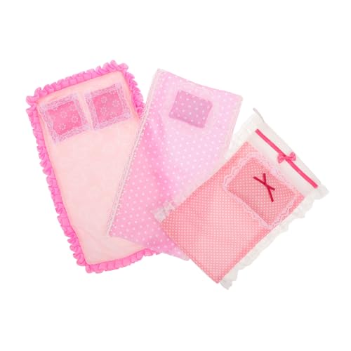 FUNOMOCYA 3 Sätze Maßstab Realistische Baumwoll Bettlaken und Kissen Leichte Anordnung Kompatibel mit Puppenhaus Schlafzimmer Möbel Detaillierte Verarbeitung FUNOMOCYA 3 Sätze Maßstab Realistische Baumwoll Bettlaken und Kissen Leichte Anordnung Kompatibel mit Puppenhaus Schlafzimmer Möbel Detaillierte Verarbeitung von FUNOMOCYA