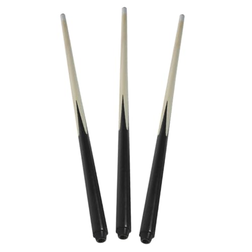 FUNOMOCYA 3 Stück Kurzer Teilig Holz Billardqueue für Leichter Mini Poolstick aus Robustem Hartholz Kompakt und Tragbar für Jugendliche und Enge Räume Übungszubehör für Billardtisch Zuhause FUNOMOCYA 3 Stück Kurzer Teilig Holz Billardqueue für Leichter Mini Poolstick aus Robustem Hartholz Kompakt und Tragbar für Jugendliche und Enge Räume Übungszubehör für Billardtisch Zuhause von FUNOMOCYA