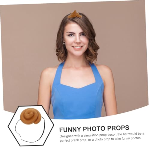 FUNOMOCYA 3 Stück Lustiger Poop Stirnband Partyhüte Karneval Kostüm Requisiten Leicht und Bequem Für Halloween Cosplay Geburtstag Spaß FUNOMOCYA 3 Stück Lustiger Poop Stirnband Partyhüte Karneval Kostüm Requisiten Leicht und Bequem Für Halloween Cosplay Geburtstag Spaß von FUNOMOCYA