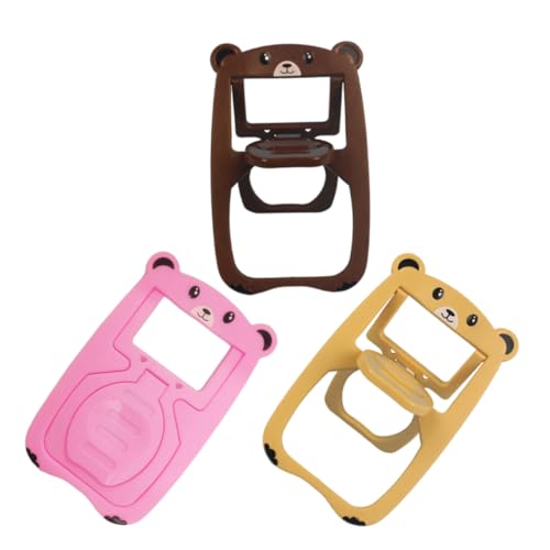 FUNOMOCYA 3 Stück Miniatur Puppenhaus Möbel Teiliges Klappstuhl Gelb und Braun Multifunktionaler Mini Stuhl als Handyhalter und Dekoration für Puppenhaus Realistisches Modell mit Glatter FUNOMOCYA 3 Stück Miniatur Puppenhaus Möbel Teiliges Klappstuhl Gelb und Braun Multifunktionaler Mini Stuhl als Handyhalter und Dekoration für Puppenhaus Realistisches Modell mit Glatter von FUNOMOCYA