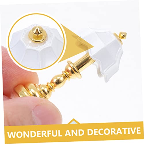 FUNOMOCYA 3 Stück Miniatur Tischlampe Teiliges Miniatur Stehlampe Puppenhaus Lampe Bedside Light Adornment für Puppenhäuser FUNOMOCYA 3 Stück Miniatur Tischlampe Teiliges Miniatur Stehlampe Puppenhaus Lampe Bedside Light Adornment für Puppenhäuser von FUNOMOCYA