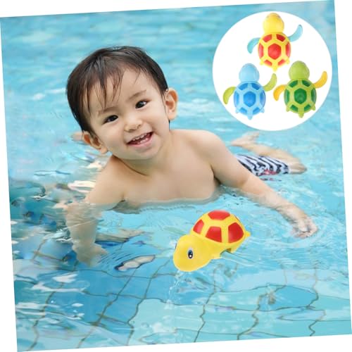 FUNOMOCYA 3 Stück Teiliges Badespielzeug für Junge Mädchen mit Bunten Tauchenden Schildkröten Schwimmfähig Batteriefrei Leichter Griff Kreatives Badewannenspielzeug Geschenk für Kleinkinder FUNOMOCYA 3 Stück Teiliges Badespielzeug für Junge Mädchen mit Bunten Tauchenden Schildkröten Schwimmfähig Batteriefrei Leichter Griff Kreatives Badewannenspielzeug Geschenk für Kleinkinder von FUNOMOCYA