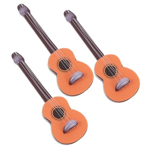 FUNOMOCYA 3 Stück Teiliges Mini Gitarrenmodell Realistische Kleine Musikinstrumente mit Holzstruktur Dekoratives Puppenhaus Zubehör für DIY Projekte und Miniaturlandschaften Vintage Design FUNOMOCYA 3 Stück Teiliges Mini Gitarrenmodell Realistische Kleine Musikinstrumente mit Holzstruktur Dekoratives Puppenhaus Zubehör für DIY Projekte und Miniaturlandschaften Vintage Design von FUNOMOCYA