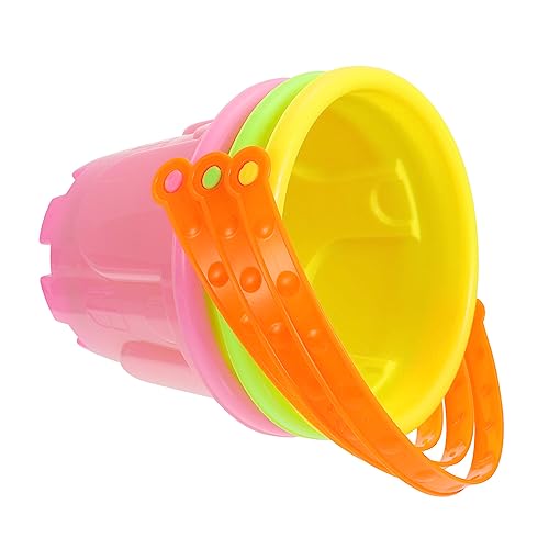 FUNOMOCYA 3 Stück Teiliges Mini Sandspielzeug Leichte Kunststoff Eimer für Bunte Strand Sandkasten Eimer Kreative Kindgerechte Designs für Strandpartys und Outdoor Spiele Zufällige Farbe FUNOMOCYA 3 Stück Teiliges Mini Sandspielzeug Leichte Kunststoff Eimer für Bunte Strand Sandkasten Eimer Kreative Kindgerechte Designs für Strandpartys und Outdoor Spiele Zufällige Farbe von FUNOMOCYA