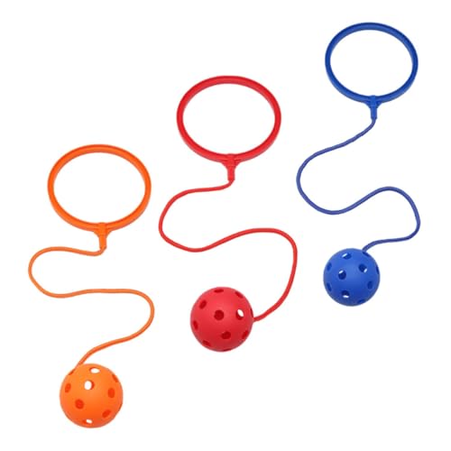 FUNOMOCYA 3 Stück Teiliges Sprungball für Weiches Umweltfreundliches Fitness Koordination und Balance Bunte Sprungbälle für Drinnen und Draußen Sportspielzeug für Mädchen und von FUNOMOCYA