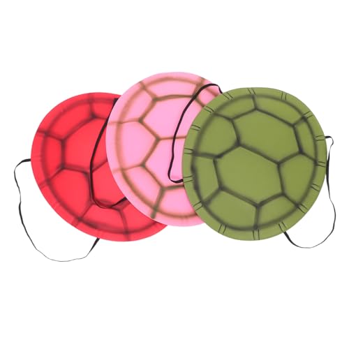 FUNOMOCYA 3 Stück Teiliges Turtle Shell Kostüm Eva Schildkrötenpanzer für Erwachsene Leichtes Tragbares Party Accessoire für Halloween Karneval Rollenspiele und Geburtstagsfeiern von FUNOMOCYA