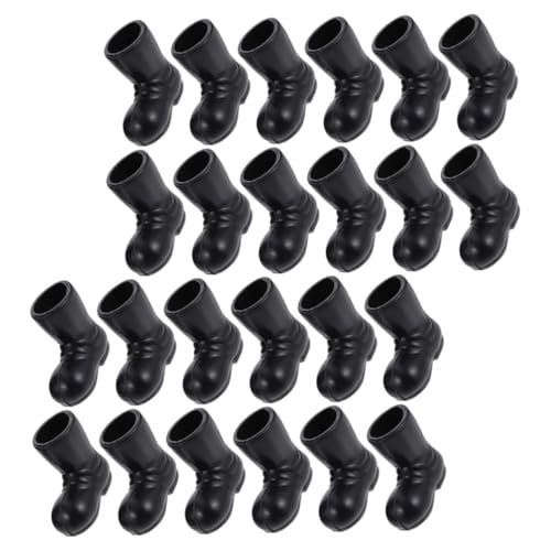 FUNOMOCYA 30 Stück Teiliges Miniatur Weihnachtsmann Stiefel Detailgetreue Mini Weihnachtsstiefel Dekoration für Puppenhaus Kreative Weihnachtsdeko Figuren Zubehör für Basteln und von FUNOMOCYA