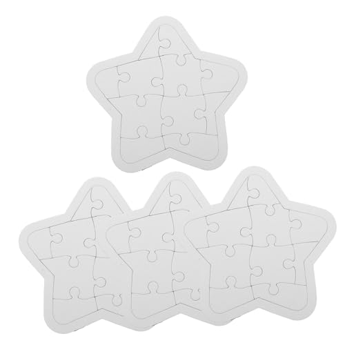 FUNOMOCYA 4 Blätter Blanko Puzzleteile aus Papier DIY Malpuzzle zum Bemalen und Zeichnen Leichte Stabile Puzzlestücke für Kreative Fördert Feinmotorik und Kognitive Entwicklung FUNOMOCYA 4 Blätter Blanko Puzzleteile aus Papier DIY Malpuzzle zum Bemalen und Zeichnen Leichte Stabile Puzzlestücke für Kreative Fördert Feinmotorik und Kognitive Entwicklung von FUNOMOCYA