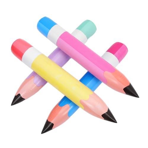 FUNOMOCYA 4 Stück Aufblasbare Buntstifte Dekorationen für Kindergeburtstag PVC Riesige Buntstifte Partyzubehör und Kreative Schuldeko für Feierlichkeiten und Klassenzimmergestaltung FUNOMOCYA 4 Stück Aufblasbare Buntstifte Dekorationen für Kindergeburtstag PVC Riesige Buntstifte Partyzubehör und Kreative Schuldeko für Feierlichkeiten und Klassenzimmergestaltung von FUNOMOCYA