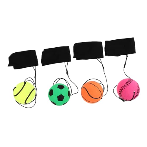 FUNOMOCYA 4 Stück Fluoreszierende Elastische Handgelenk Bälle aus Hochwertigem für Stressabbau und Handgelenk Training als Wurfspielzeug für Familie und Freunde FUNOMOCYA 4 Stück Fluoreszierende Elastische Handgelenk Bälle aus Hochwertigem für Stressabbau und Handgelenk Training als Wurfspielzeug für Familie und Freunde von FUNOMOCYA