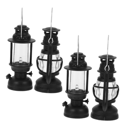 FUNOMOCYA 4 Stück Miniatur Kerosinlampen Retro Stil Material Beleuchtbare Puppenhaus Laternen für DIY Mikro Landschaftsdekoration Sammlerstücke für Festliche Szenen und Gemütliche Atmosphäre FUNOMOCYA 4 Stück Miniatur Kerosinlampen Retro Stil Material Beleuchtbare Puppenhaus Laternen für DIY Mikro Landschaftsdekoration Sammlerstücke für Festliche Szenen und Gemütliche Atmosphäre von FUNOMOCYA