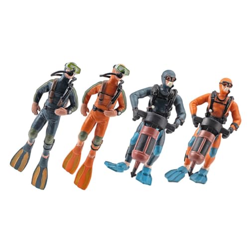 FUNOMOCYA 4 Stück Miniatur Taucher Figur für Aquarium Dekoration Stilvoller Unterwasser Taucher Dekoartikel Kompakt Leicht Dekorative Figuren für Fischbecken Landschaft Zufällige Farbe FUNOMOCYA 4 Stück Miniatur Taucher Figur für Aquarium Dekoration Stilvoller Unterwasser Taucher Dekoartikel Kompakt Leicht Dekorative Figuren für Fischbecken Landschaft Zufällige Farbe von FUNOMOCYA