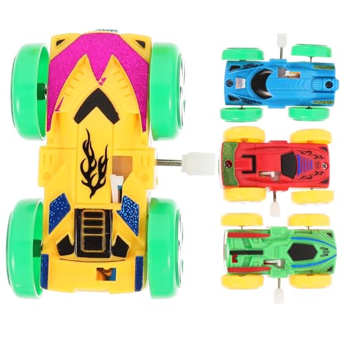 FUNOMOCYA 4 Stück Teiliges Aufziehspielzeug Auto Doppelseitige Fahrzeuge mit Bunten Farben mit Abgerundeten Ecken Batteriefrei Fördert Fantasie und Fähigkeiten für Jungen Zufällige Farbe FUNOMOCYA 4 Stück Teiliges Aufziehspielzeug Auto Doppelseitige Fahrzeuge mit Bunten Farben mit Abgerundeten Ecken Batteriefrei Fördert Fantasie und Fähigkeiten für Jungen Zufällige Farbe von FUNOMOCYA