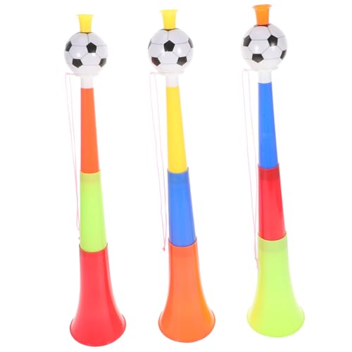 FUNOMOCYA 4 Stück Teiliges Ausziehbares Fußballstadion Horn Lautes Robustes Lufthorn für Sportveranstaltungen Karneval Fans und Fanfeste Buntes Trompeten Party Accessoire FUNOMOCYA 4 Stück Teiliges Ausziehbares Fußballstadion Horn Lautes Robustes Lufthorn für Sportveranstaltungen Karneval Fans und Fanfeste Buntes Trompeten Party Accessoire von FUNOMOCYA