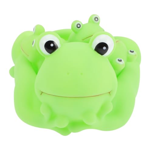 FUNOMOCYA 4 Stück Teiliges Badespielzeug aus Weichem Geräuschaktivem Niedliche Frosch Motive Leicht und Sicher für Kleinkinder als Badezubehör zum Spielerischen Waschen und Lernen FUNOMOCYA 4 Stück Teiliges Badespielzeug aus Weichem Geräuschaktivem Niedliche Frosch Motive Leicht und Sicher für Kleinkinder als Badezubehör zum Spielerischen Waschen und Lernen von FUNOMOCYA