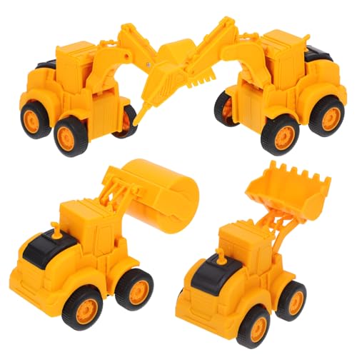 FUNOMOCYA 4 Stück Teiliges Baufahrzeug Kleine Robuste Lkws Realistische Modell Bagger und Muldenkipper aus Langlebigem Kunststoff Geeignet für Jungen und Mädchen Motorik und Kreativität FUNOMOCYA 4 Stück Teiliges Baufahrzeug Kleine Robuste Lkws Realistische Modell Bagger und Muldenkipper aus Langlebigem Kunststoff Geeignet für Jungen und Mädchen Motorik und Kreativität von FUNOMOCYA