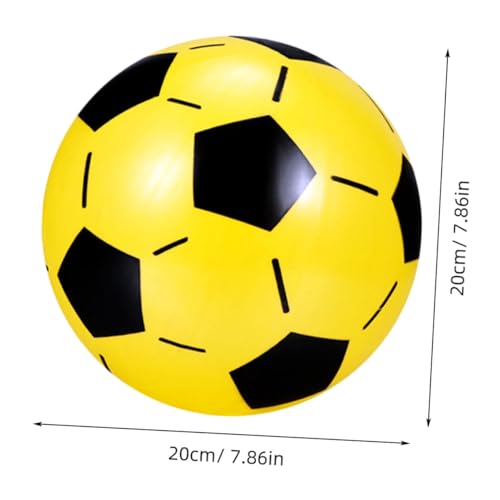 FUNOMOCYA 4 Stück Teiliges Bunter Aufblasbarer Fußball aus Kunststoff Kinderfreundliches für Drinnen und Draußen Sicher und Langlebig Fördert Farberkennung und Eltern Junge Zufällige Farbe FUNOMOCYA 4 Stück Teiliges Bunter Aufblasbarer Fußball aus Kunststoff Kinderfreundliches für Drinnen und Draußen Sicher und Langlebig Fördert Farberkennung und Eltern Junge Zufällige Farbe von FUNOMOCYA