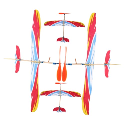 FUNOMOCYA 4 Stück Teiliges DIY Flugzeug Leichtes Robustes Segelflugzeug für Jungen und Mädchen Kreatives Bastelspiel Beobachtung und Praktischem Lernen und Sicher FUNOMOCYA 4 Stück Teiliges DIY Flugzeug Leichtes Robustes Segelflugzeug für Jungen und Mädchen Kreatives Bastelspiel Beobachtung und Praktischem Lernen und Sicher von FUNOMOCYA