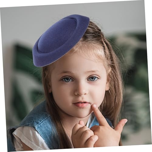 FUNOMOCYA 4 Stück Teiliges Mini Hut Basis für DIY Haarschmuck und Basteln Verschleißfest Vielseitig Einsetzbar Kompakt Bunte Farben Geeignet für Damen von FUNOMOCYA