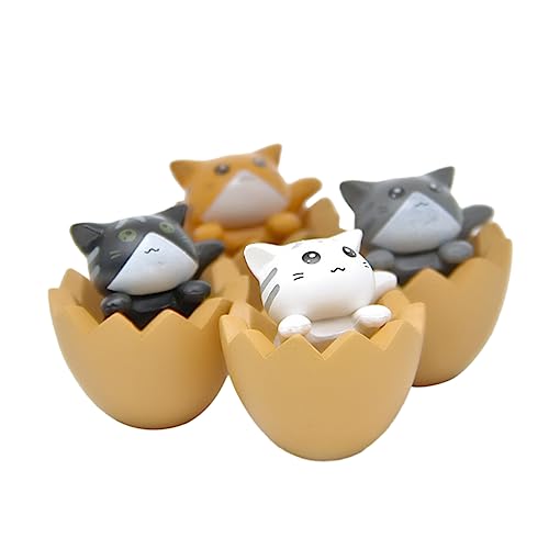 FUNOMOCYA 4 Stück Teiliges Mini Katzenfigurinen aus Langlebigem PVC Realistische Tiermodelle für Kinderzimmer DIY Landschaftsdeko Gelbe Katzenspielzeuge als Geschenkideen FUNOMOCYA 4 Stück Teiliges Mini Katzenfigurinen aus Langlebigem PVC Realistische Tiermodelle für Kinderzimmer DIY Landschaftsdeko Gelbe Katzenspielzeuge als Geschenkideen von FUNOMOCYA