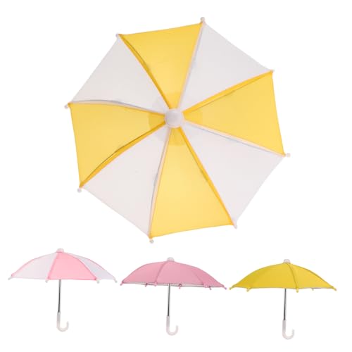 FUNOMOCYA 4 Stück Teiliges Puppen-Regenschirm- Farbige Sonnenschirme Wetterfeste Accessoires für Mädchenpuppen Realistisches Spielzubehör für Rollenspiele Dekoration und Fotografie FUNOMOCYA 4 Stück Teiliges Puppen-Regenschirm- Farbige Sonnenschirme Wetterfeste Accessoires für Mädchenpuppen Realistisches Spielzubehör für Rollenspiele Dekoration und Fotografie von FUNOMOCYA