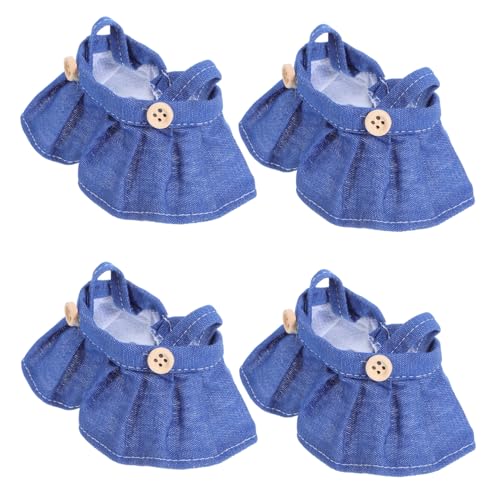 FUNOMOCYA 4 Stück Teiliges Puppenkleid für Puppen Niedliche Latzkleider mit Rock Passgenaue Puppenkleidung Modische Overalls und Röcke Einfach Anzuziehen Vielseitig für Spiel und Sammler FUNOMOCYA 4 Stück Teiliges Puppenkleid für Puppen Niedliche Latzkleider mit Rock Passgenaue Puppenkleidung Modische Overalls und Röcke Einfach Anzuziehen Vielseitig für Spiel und Sammler von FUNOMOCYA