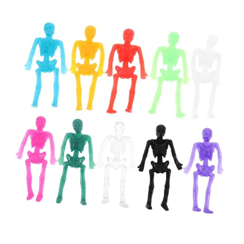 FUNOMOCYA 40 Stück Teiliges Dehnbarer TPR-Skelett-spielzeuge Klebend und Flexibel Mini-Halloween-Figuren für Partygeschenke Schüler-belohnungen Kreative Deko und Klassenzimmerpreise FUNOMOCYA 40 Stück Teiliges Dehnbarer TPR-Skelett-spielzeuge Klebend und Flexibel Mini-Halloween-Figuren für Partygeschenke Schüler-belohnungen Kreative Deko und Klassenzimmerpreise von FUNOMOCYA