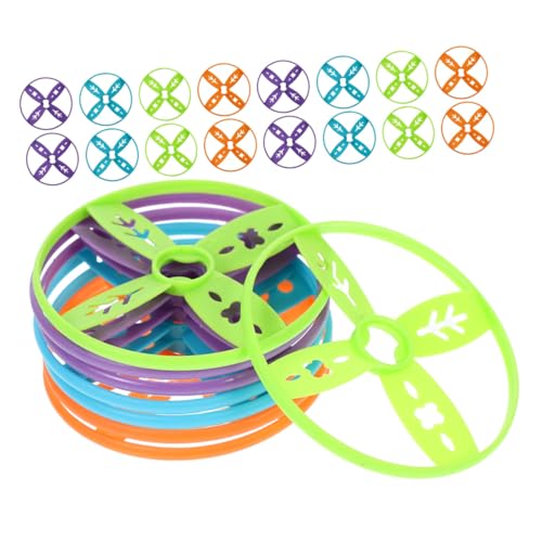 FUNOMOCYA 40 Stück Teiliges Flying Disc Ergänzungsset aus Robustem Kompatibel mit Hand Fußbetriebenen Spielzeugen Bunte Outdoor Wurfscheiben für Erwachsene Kreative Designs FUNOMOCYA 40 Stück Teiliges Flying Disc Ergänzungsset aus Robustem Kompatibel mit Hand Fußbetriebenen Spielzeugen Bunte Outdoor Wurfscheiben für Erwachsene Kreative Designs von FUNOMOCYA