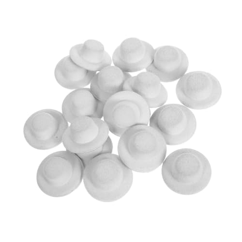 FUNOMOCYA 40 Stück Teiliges Miniatur-hüte aus Weichem Filz Kleine Zylinderhüte für Puppen Haustiere Weinflaschen und DIY-handarbeitsprojekte Vielseitig Einsetzbar für Kreative Dekorationen von FUNOMOCYA