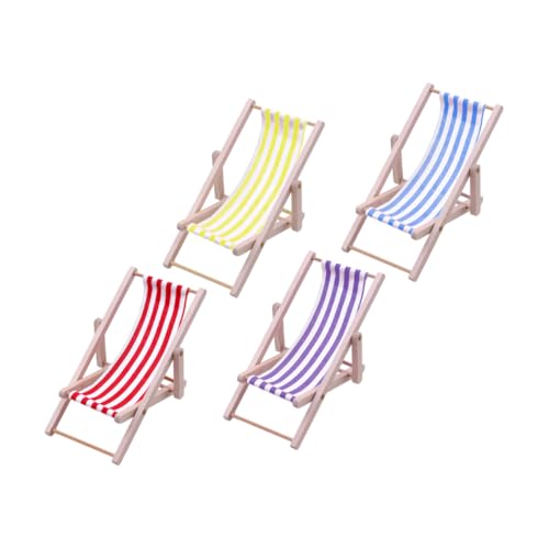 FUNOMOCYA 4Stücke Strandstuhl Dekoration aus Holz und Vielseitig für Puppenhäuser und Mikrolandschaften Kreatives Zubehör für DIY Projekte FUNOMOCYA 4Stücke Strandstuhl Dekoration aus Holz und Vielseitig für Puppenhäuser und Mikrolandschaften Kreatives Zubehör für DIY Projekte von FUNOMOCYA