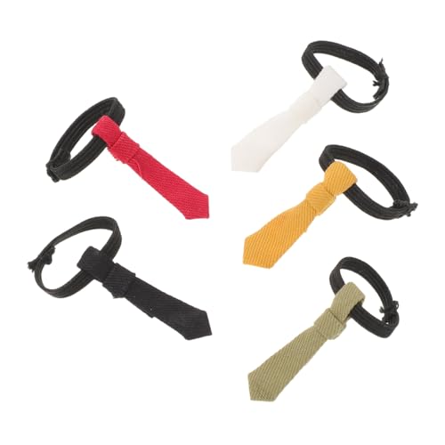 FUNOMOCYA 5 Stück BJD -Puppenzubehör Schlafzimmerpuppenkleidung Dollhouse Miniatur -Hals -Krawatten Mini Doll Neck Krawatten Dollhouse Hals Bindungen Puppenbindungszubehör Stoff FUNOMOCYA 5 Stück BJD -Puppenzubehör Schlafzimmerpuppenkleidung Dollhouse Miniatur -Hals -Krawatten Mini Doll Neck Krawatten Dollhouse Hals Bindungen Puppenbindungszubehör Stoff von FUNOMOCYA