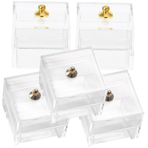 FUNOMOCYA 5 Stück Maßstab Leichtes Miniaturmodell für Puppenhaus Schlafzimmer und Esszimmer Zubehör FUNOMOCYA 5 Stück Maßstab Leichtes Miniaturmodell für Puppenhaus Schlafzimmer und Esszimmer Zubehör von FUNOMOCYA