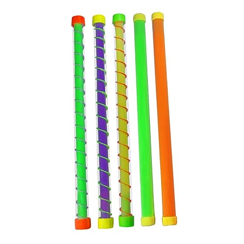 FUNOMOCYA 5 Stück Teiliges Geräuschrohr für Erwachsene Lange Spaßröhre als Party und Stresslöser Einfach zu Tragen Geeignet für Geburtstage Weihnachten und Festlichkeiten von FUNOMOCYA