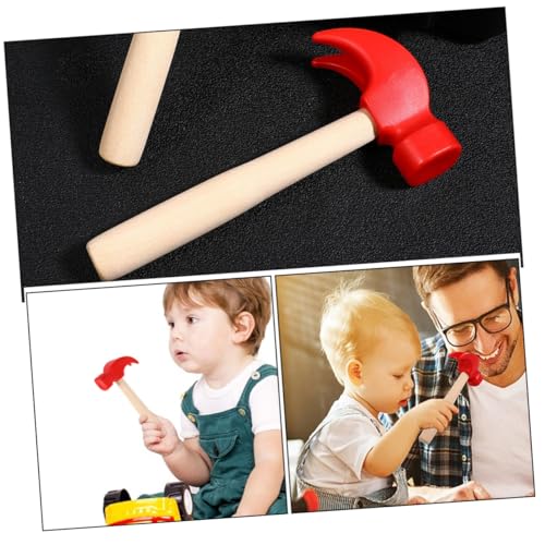 FUNOMOCYA 5 Stück Teiliges Holzspielzeug Hammer für Sicheres Montessori Feinmotorik Training Kindgerechte Bauwerkzeuge aus Robustem Holz Fördert Hand Auge koordination und Fingerfertigkeit FUNOMOCYA 5 Stück Teiliges Holzspielzeug Hammer für Sicheres Montessori Feinmotorik Training Kindgerechte Bauwerkzeuge aus Robustem Holz Fördert Hand Auge koordination und Fingerfertigkeit von FUNOMOCYA
