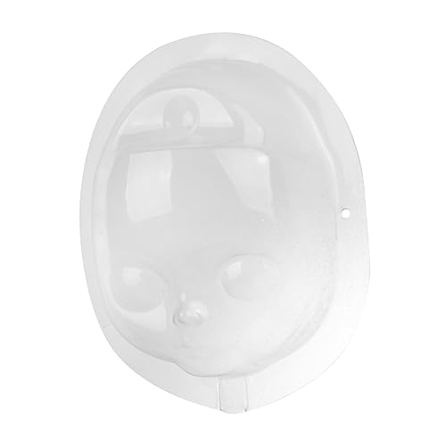 FUNOMOCYA 5 Stück Teiliges Mini Puppen Gesichtsschutzset Transparentes Langlebiges DIY Gesichtsabdeckungszubehör für Kleine Bjd Puppen und Plüschtiere für Puppenbasteln und Make Up Crafts von FUNOMOCYA