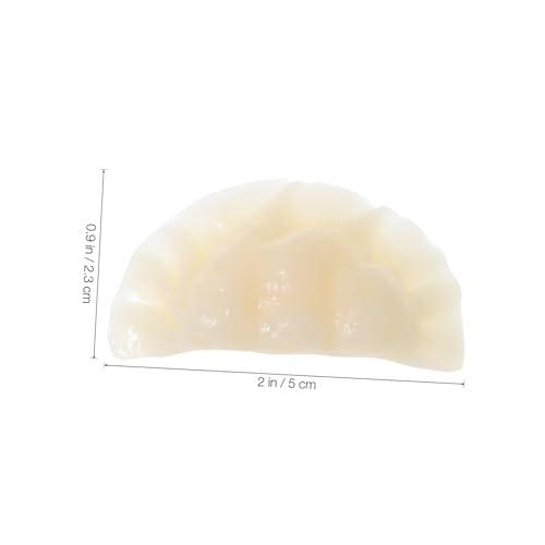 FUNOMOCYA 5 Stück Teiliges Realistische Simulation Dumpling Modelle aus Langlebigem PVC Lebensecht Gestaltete Food Adornment und Photography Prop für Restaurantdeko Party und Fotoshootings FUNOMOCYA 5 Stück Teiliges Realistische Simulation Dumpling Modelle aus Langlebigem PVC Lebensecht Gestaltete Food Adornment und Photography Prop für Restaurantdeko Party und Fotoshootings von FUNOMOCYA