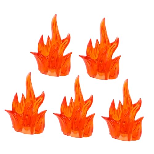 FUNOMOCYA 5 Stück Teiliges mit Realistischen Feuer EIS Effekten Farbenfrohe Action Figuren zubehörteile Fördert Feinmotorik und Kreatives für Halloween Dekorationen FUNOMOCYA 5 Stück Teiliges mit Realistischen Feuer EIS Effekten Farbenfrohe Action Figuren zubehörteile Fördert Feinmotorik und Kreatives für Halloween Dekorationen von FUNOMOCYA