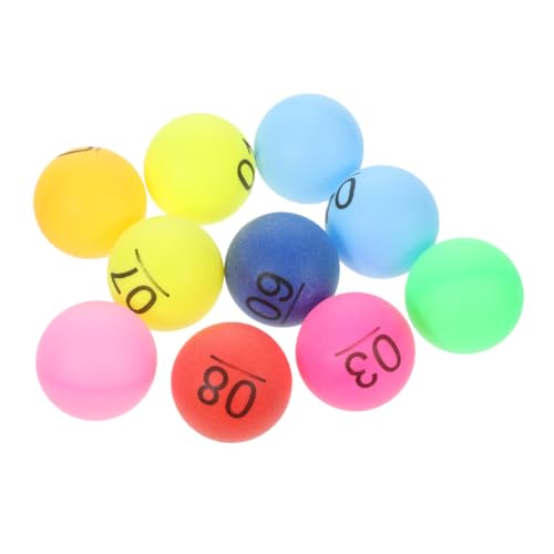 FUNOMOCYA 50 Stück Bunte Kunststoff lottokugeln Zahlen für Partyspiele Tombola Gewinnspiele und Veranstaltung Langlebige Farbenfrohe Aktivitätsbälle für Festliche Unterhaltung FUNOMOCYA 50 Stück Bunte Kunststoff lottokugeln Zahlen für Partyspiele Tombola Gewinnspiele und Veranstaltung Langlebige Farbenfrohe Aktivitätsbälle für Festliche Unterhaltung von FUNOMOCYA